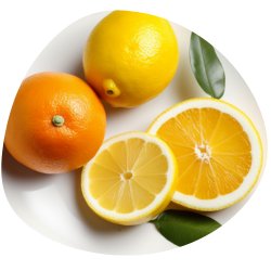 Frische Zitronen und Orangen - perfekte Akzente in unserem Safranwunder Balance Tee.