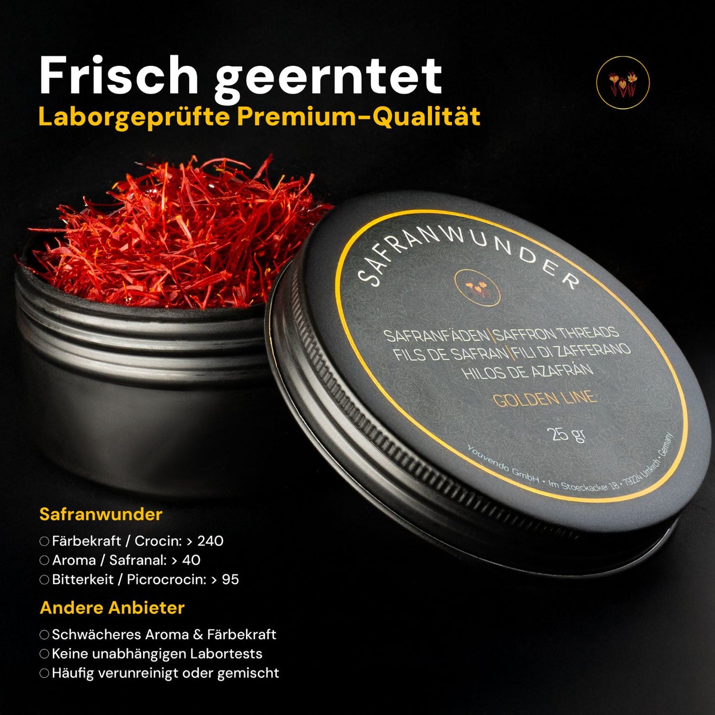 Premium Safranfäden "Jubiläums Edition"