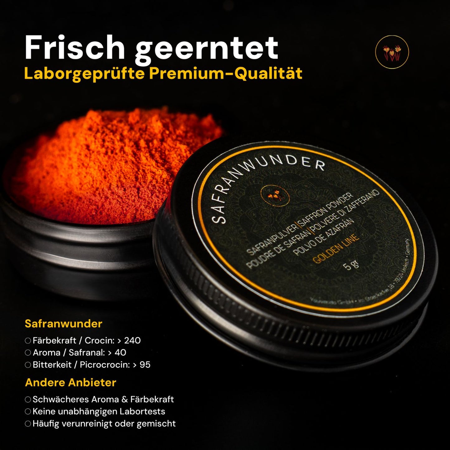 Premium Safranpulver