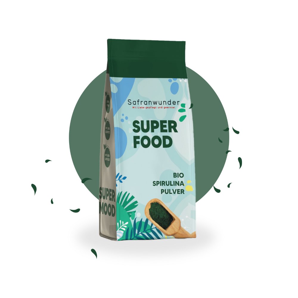 Safranwunder Bio Spirulina Superfood Pulver